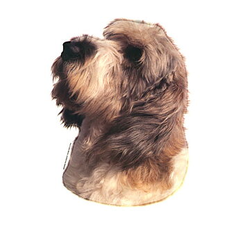 Hunddekal - Basset grand (huv)