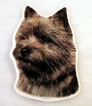 Hunddekal - Cairnterrier (huv)