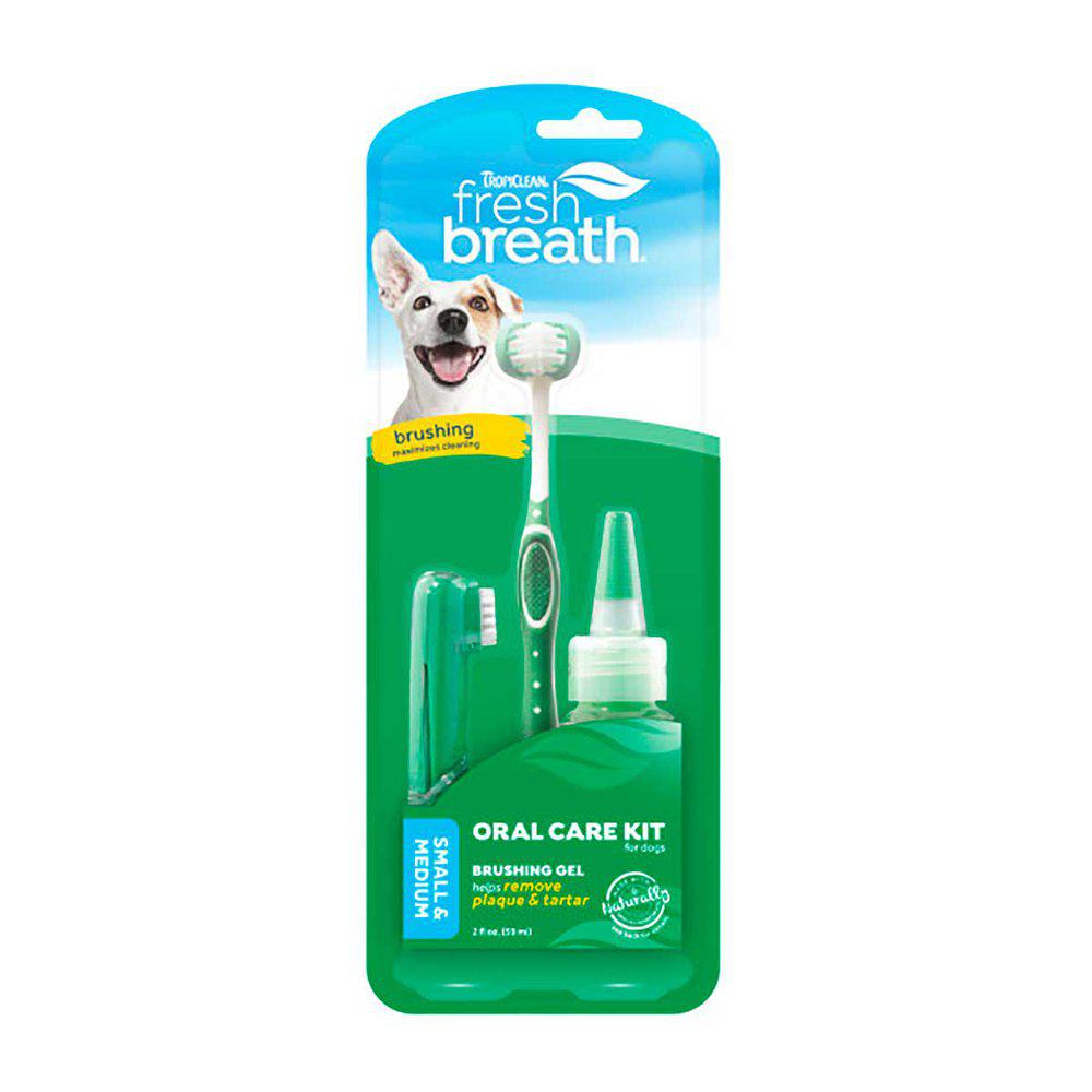 Tropiclean oral care kit