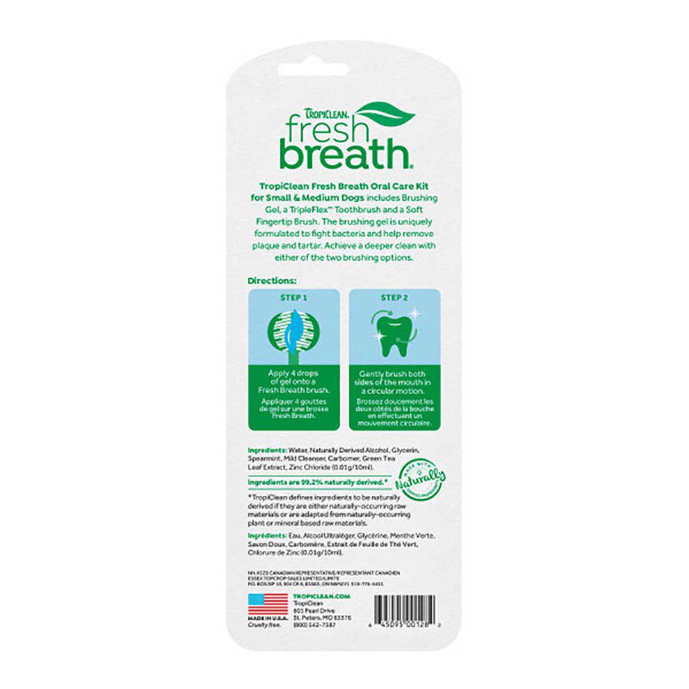 Tropiclean oral care kit - 2