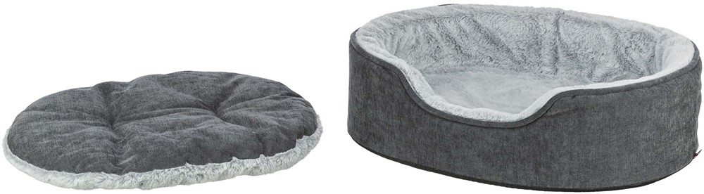 Vital Hundbädd Lino Soft, 110 × 92 cm, grå/ljusgrå - 6