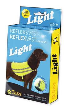 Reflexväst hund, Light