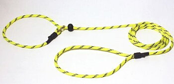 Retrieverkoppel 6mmx190cm m reflex, gul