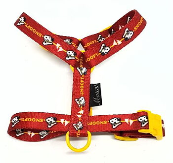 Sele tyg Snoopy, Röd