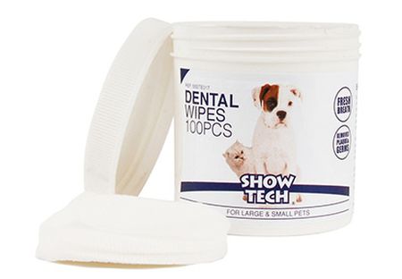 Show Tech Dental wipes, 100-pack
