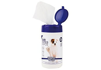 Show Tech ear wipes large, 60st