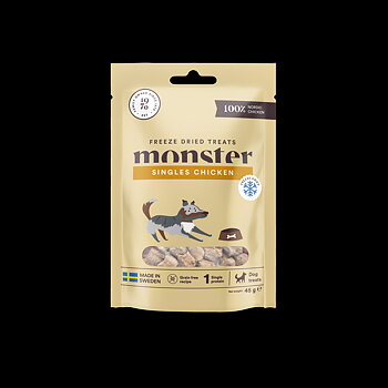 Monster Dog freeze dried treats, Chicken, 45g