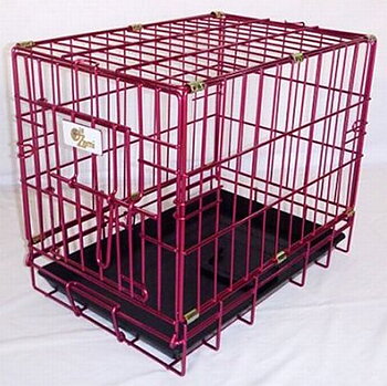 Stålbur, cerise metallic, 47.5x31,5x39cm