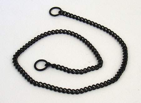 Svart kedja utställning, 1,5 mm