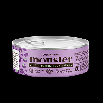 Monster Cat Adult Duck/game, våtfoder 100 g