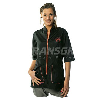 Trimskjorta Carini XXXL, Svart/Corall
