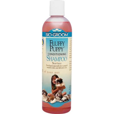 Fluffy shop puppy shampoo