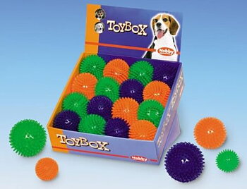 Boll Spiky 8cm, TPR-Gummi
