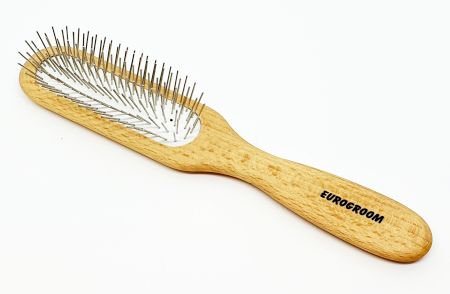 Borste Eurogroom avlång, pigg 20mm