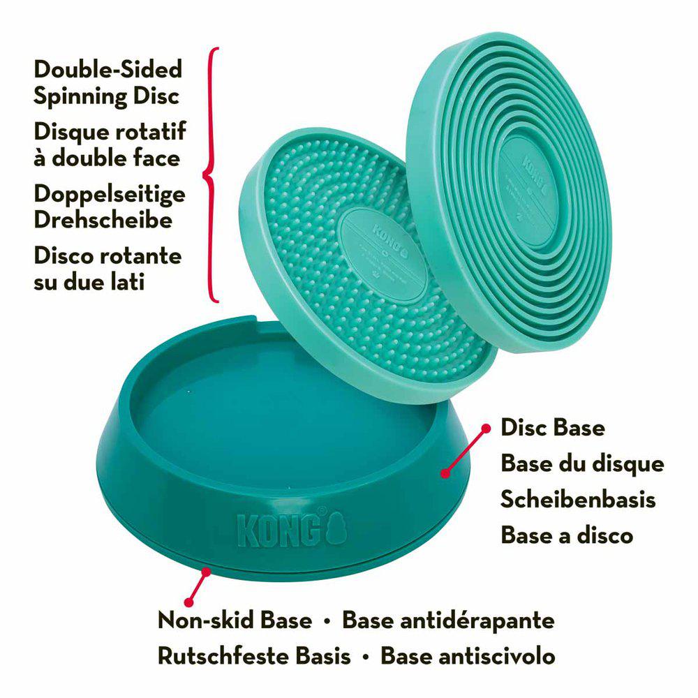 Kong Licks Spinz L 20x20x4,5cm - 3