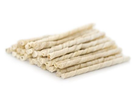 Tvinnad vit sticka, ca 500g