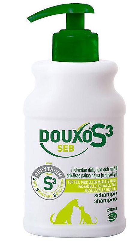DOUXO S3 Seb schampo, 200ml