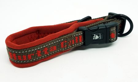 Hurtta Outdoors halsband, Röd 55-65cm