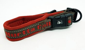 Hurtta Outdoors halsband, Röd 55-65cm