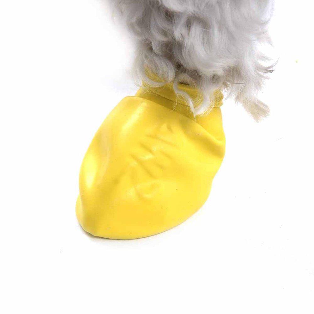 Pawz Dog Boots Color Xxs Yellow, 12-pack - 3