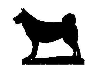 Hängare med krok, Gråhund