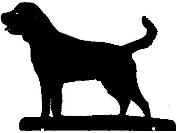 Hängare med krok, Rottweiler