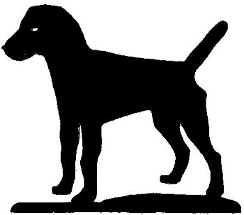 Hängare med krok, Tysk jaktterrier