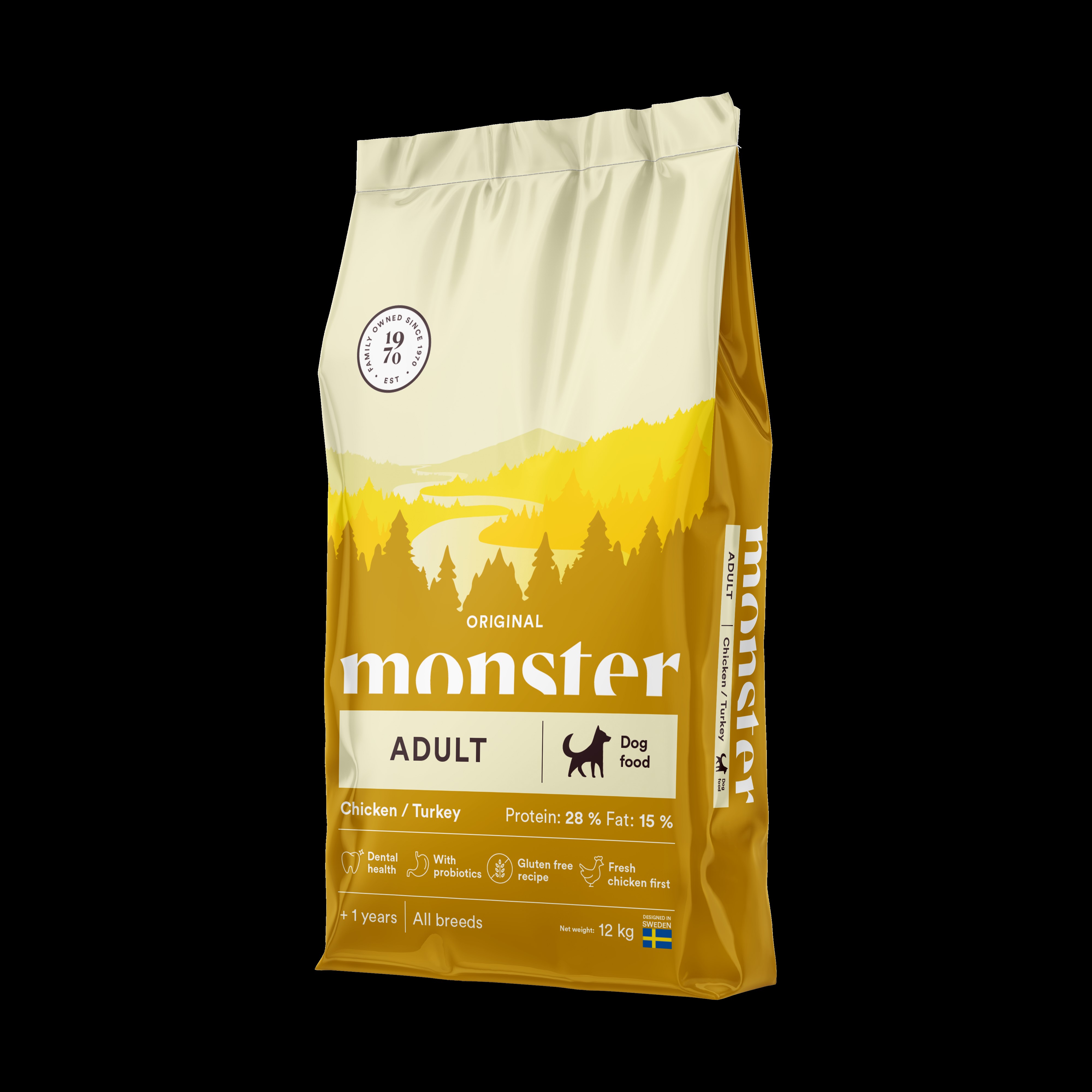 Monster Dog Original Adult, chicken & turkey - 2
