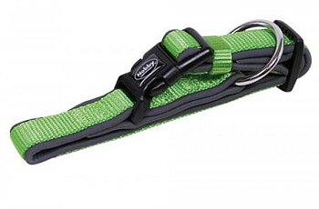 Vadderat halsband, Grön, Preno 50-65cm
