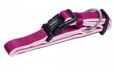 Vadderat halsband, Rosa, Preno 50-65cm