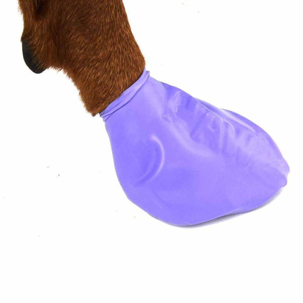 Pawz Dog Boots Color L Purple, 12-pack - 3