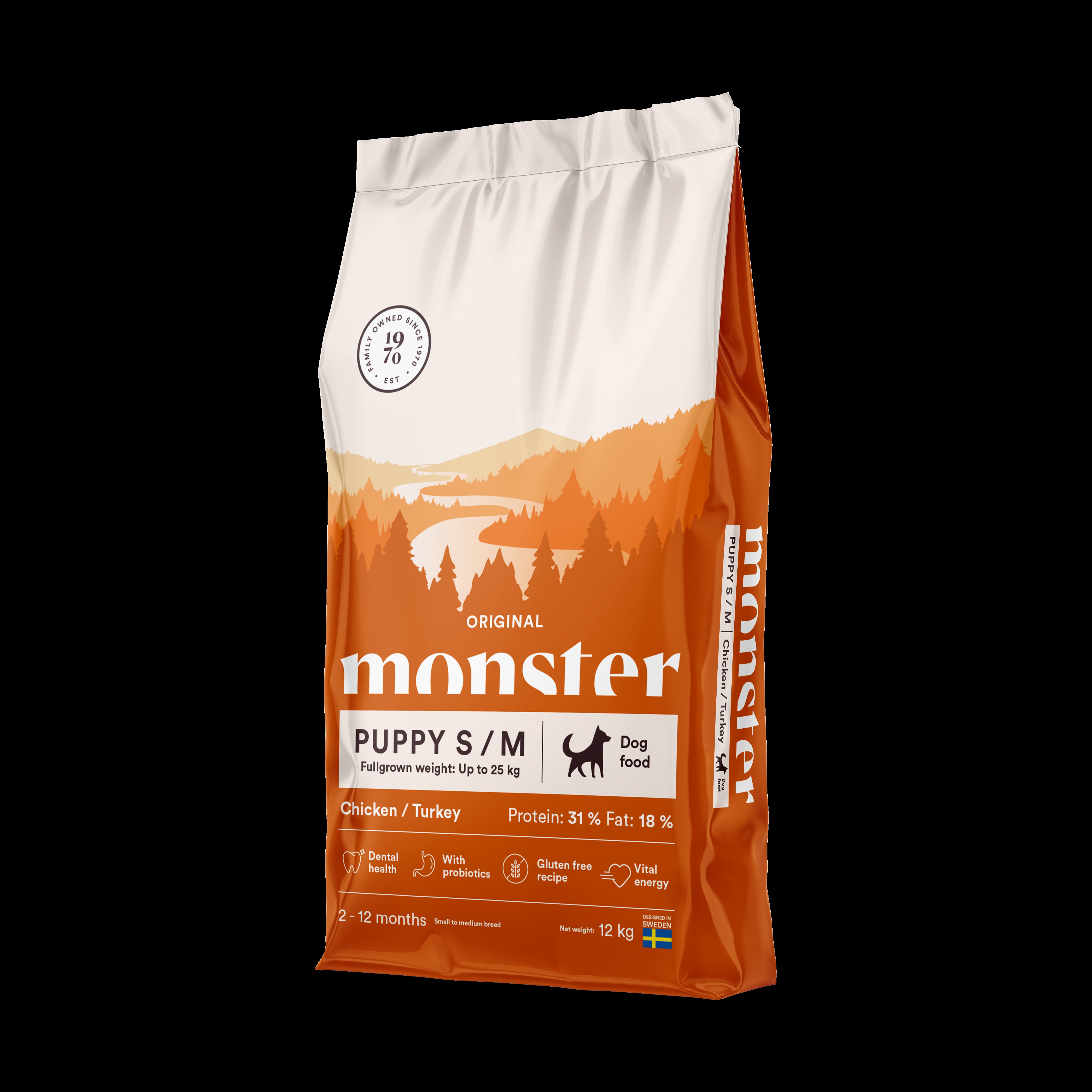 Monster Dog Original Puppy S/M, chicken & turkey - 2