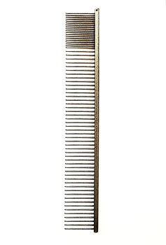Kam grov/fin 25cm, Mörkgrå