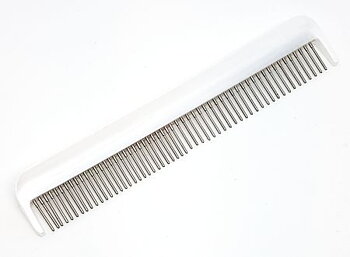 Kam med rullande pinnar 18cm, till katt