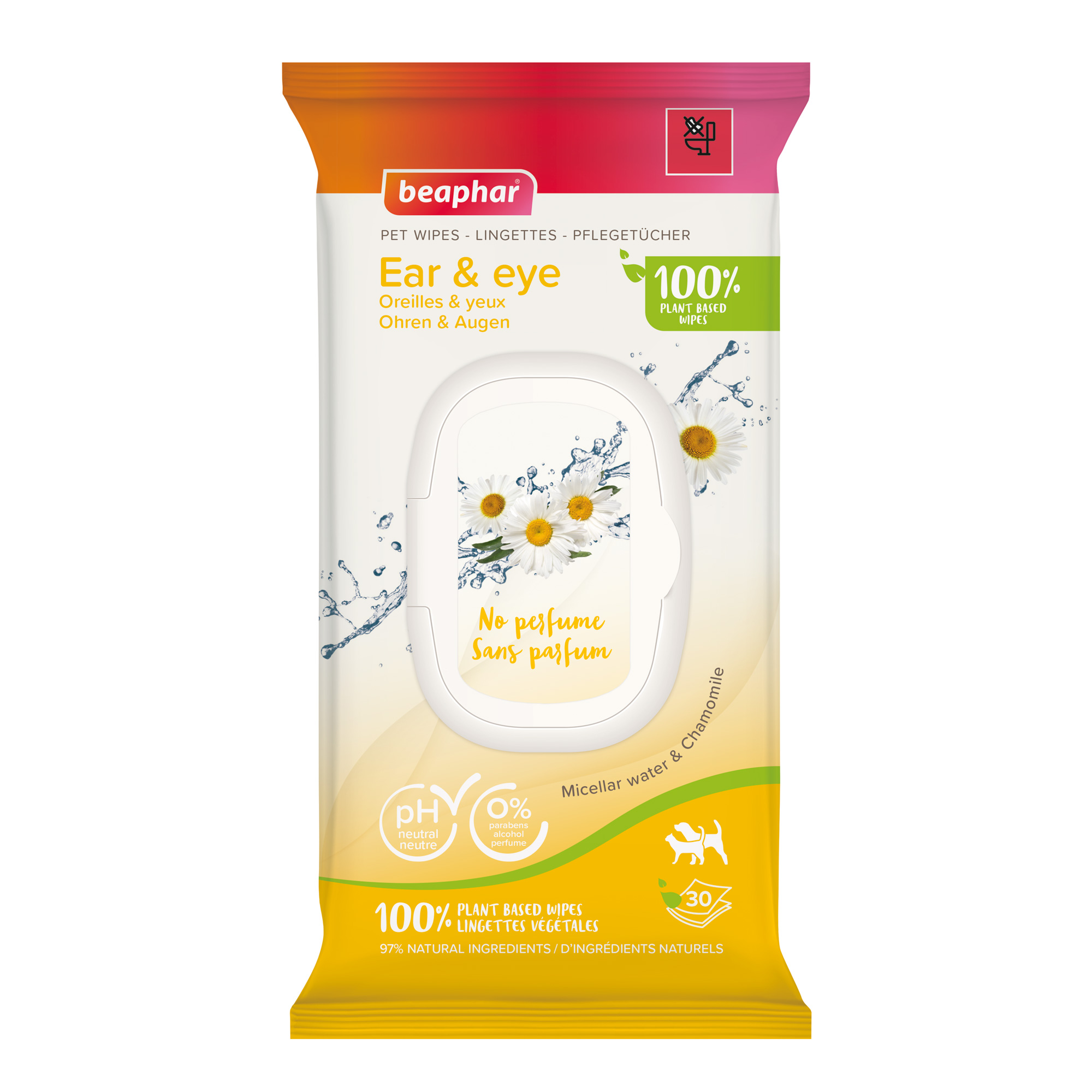 Pet wipes ögon & öron, Beaphar