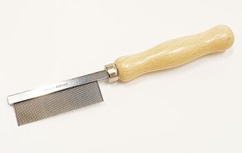 Kam med trähandtag, extra fin