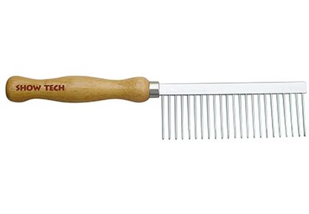 Kam med trähandtag, extra kraftig, 24cm