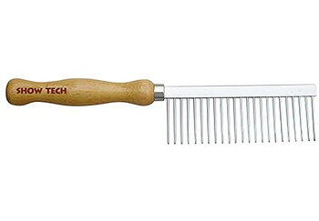 Kam med trähandtag, extra kraftig, 24cm