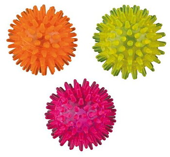 Flashboll igelkott 5cm, TPR-Gummi