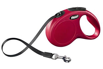Flexi New Classic Compact L, Röd 5m