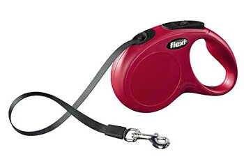 Flexi New Classic Compact S, Röd 5m