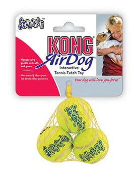Air Kong squeaker ball, 4cm, 3-pack