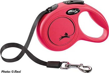Flexi New Classic XS, Röd 3m band