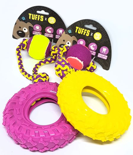 Fling and Chew Tyre