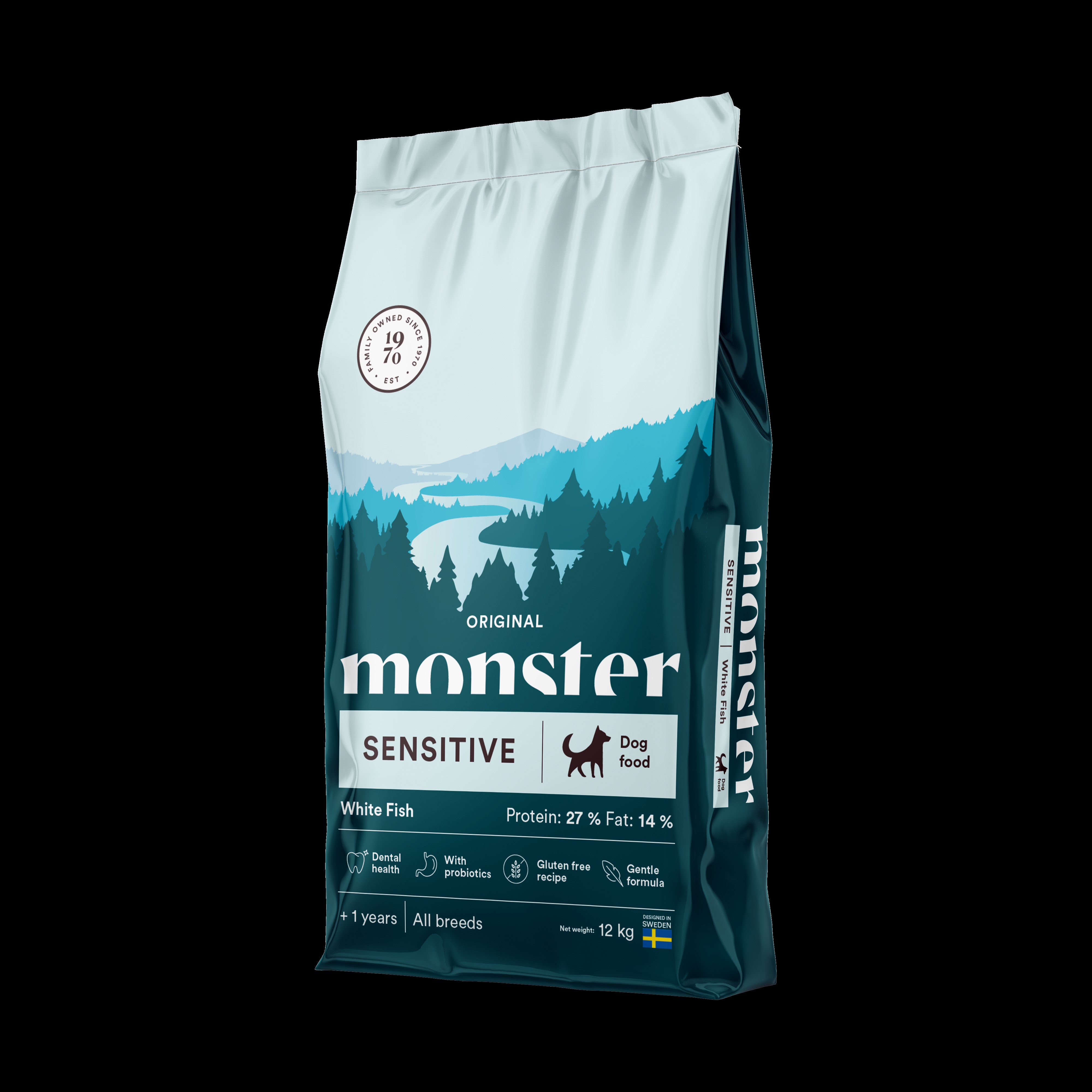 Monster Dog Original Sensitive, White fish - 2
