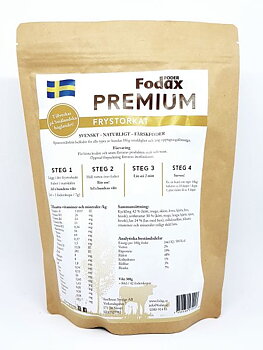 Fodax Premium, frystorkat 300g