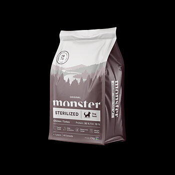 Monster Dog Original Sterilized, Chicken & turkey