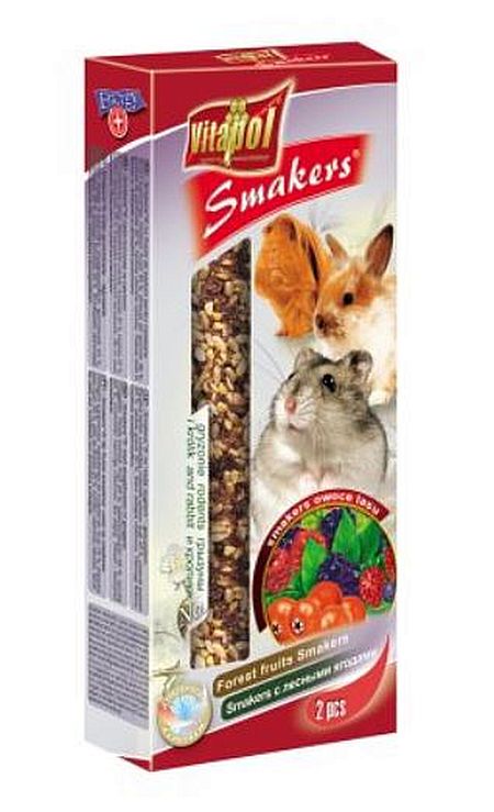 Smakers Gnagare Skogsbär 90gr 2-pack,Vitapol 