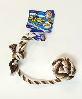 Kamprep med boll 60cm, brun