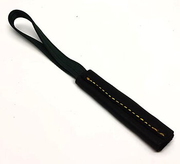 Kamprulle i läder, 14cm